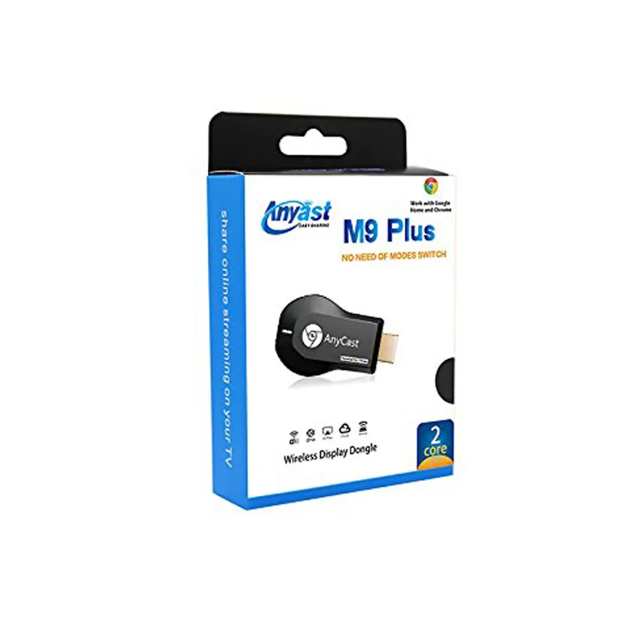 WiFi Anycast M9 Plus Wireless HDMI (μαύρο)