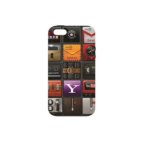 ΘΗΚΗ SAMSUNG A10 GLASS CASE SOCIAL