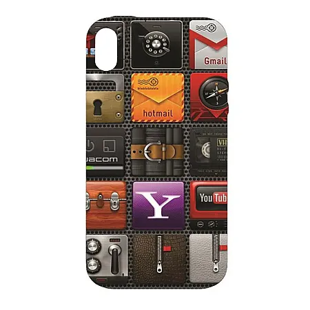 ΘΗΚΗ HUAWEI Y5 2019 GLASS CASE SOCIAL