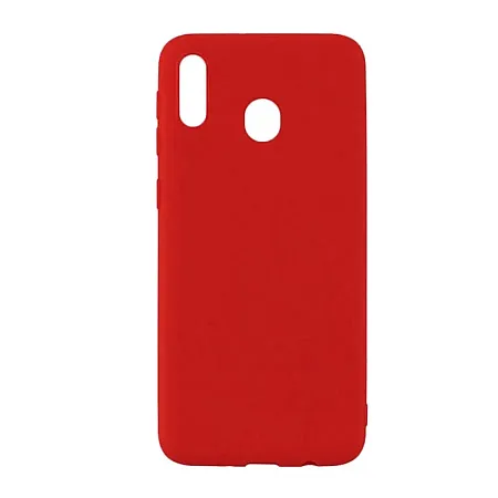 ΘΗΚΗ SAMSUNG A30 ΣΙΛΙΚΟΝΗΣ TPU SOFT TOUCH ΚΟΚΚΙΝΟ