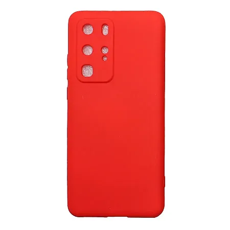ΘΗΚΗ  HUAWEI P40 PRO SOFT TOUCH TPU ΚΟΚΚΙΝΟ