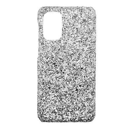 Θήκη Samsung A51 Eco TPU Glitter (ασημί)