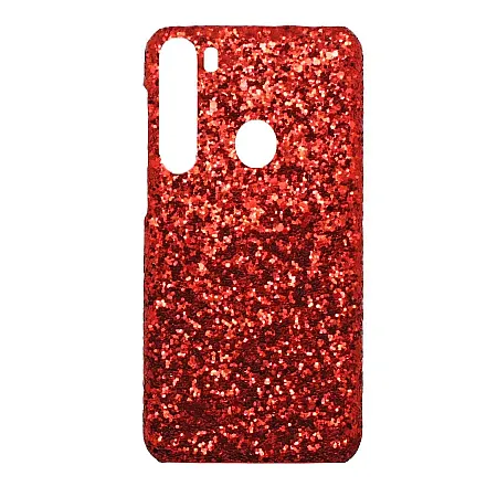 ΘΗΚΗ SAMSUNG A21 ECO TPU GLITTER RED