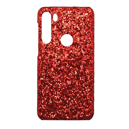 Θήκη για Xiaomi Redmi Note 8 Eco TPU Glitter (κόκκινο)
