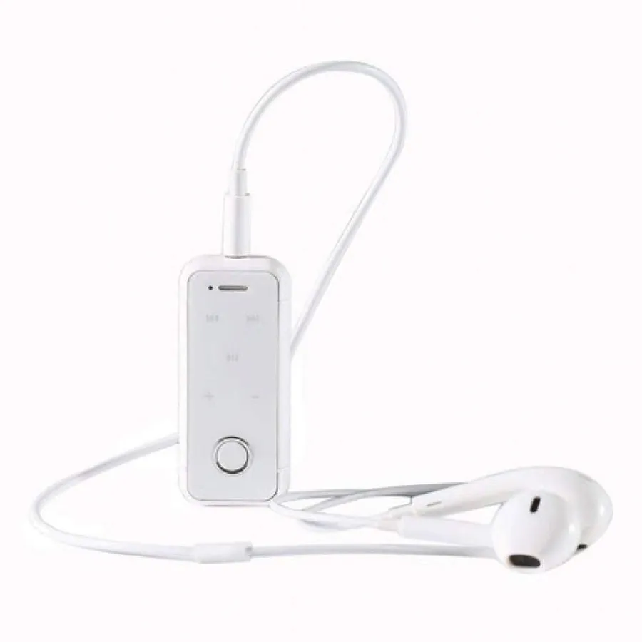 Bluetooth i6S CLIP-ON Headset (άσπρο)