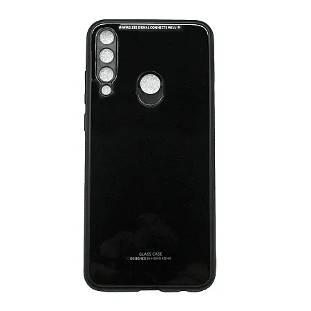 ΘΗΚΗ GLASS CASE FOR HUAWEI Y6P BLACK
