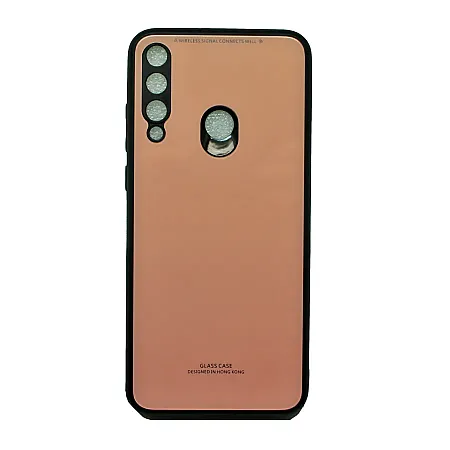 ΘΗΚΗ GLASS CASE FOR HUAWEI Y6P PINK
