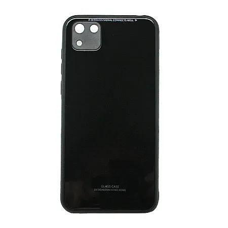 ΘΗΚΗ GLASS CASE FOR HUAWEI Y5P BLACK