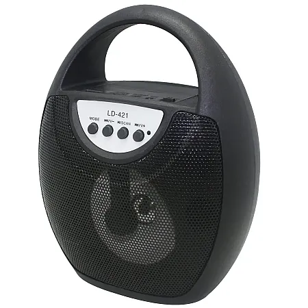 Ηχείο LD-421 Retro Φορητό (μαύρο)
