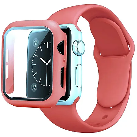 Θήκη και Λουράκι για Apple Watch 44mm (ροζ)