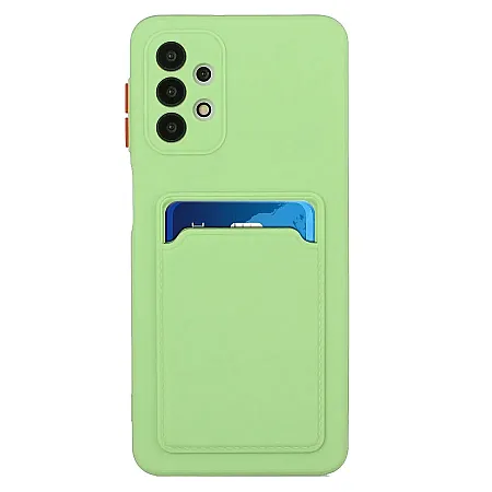 Θήκη για Samsung A22 4G Back Cover με Υποδοχή Κάρτας (light πράσινο)