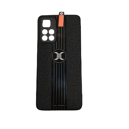 Θήκη για Xiaomi Poco M4 Pro 5G Fabric Back Cover (μαύρο)
