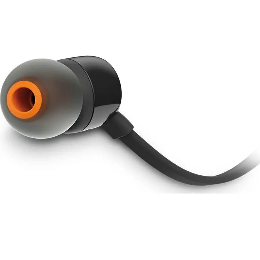 Handsfree JBL T110E In-ear 3.5mm (μαύρο)