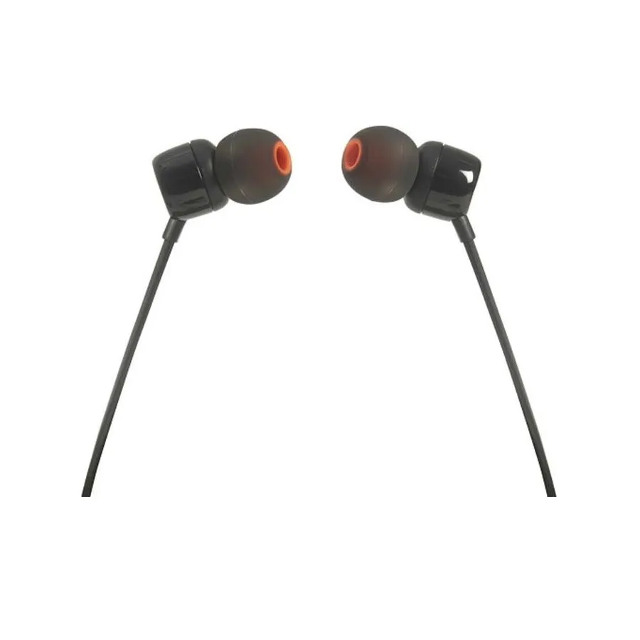 Handsfree JBL T110E In-ear 3.5mm (μαύρο)