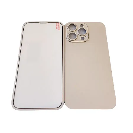 Θήκη για iPhone 12 Pro Full 360° All in One Glass (χρυσό)