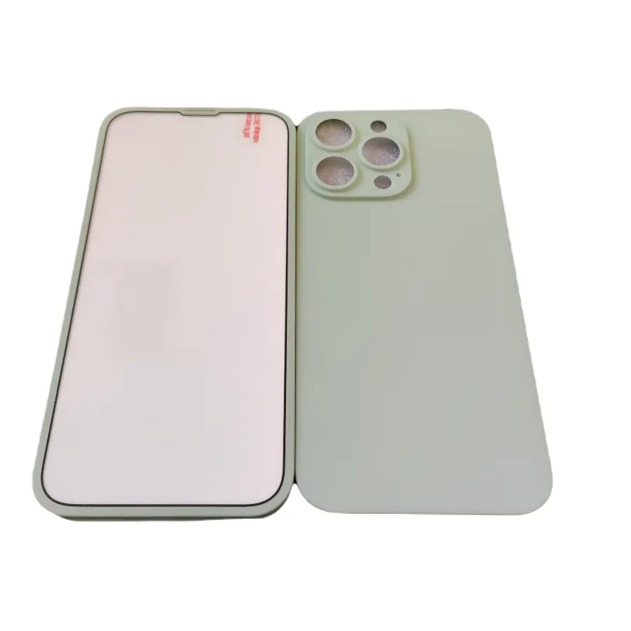 Θήκη για iPhone 13 Full 360° All in One Glass (λαχανί)