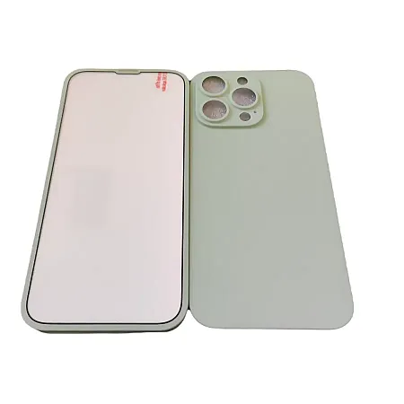 Θήκη για iPhone 12 Pro Max Full 360° All in One Glass (λαχανί)