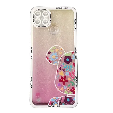 Θήκη για RealMe C21Y / C25Y Bear White (διάφανο)