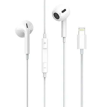 Ακουστικά Handsfree Jellico X14 Lightning (άσπρο)