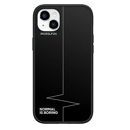 Θήκη για iPhone 14 Plus Mobilfox Normal Is Boring Full-Shock  (μαύρο)