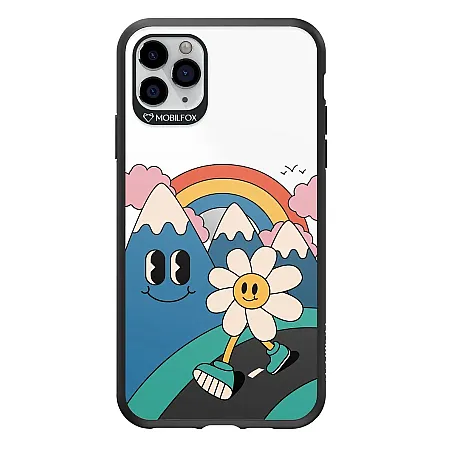 Θήκη για iPhone 11 Pro Mobilfox Road to Happiness Full-Shock (μαύρο)