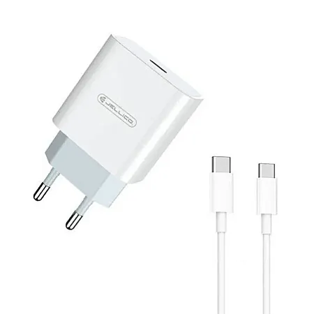 Φορτιστής Jellico AK 180 Travel Set 20W PD USB-C σε USB-C