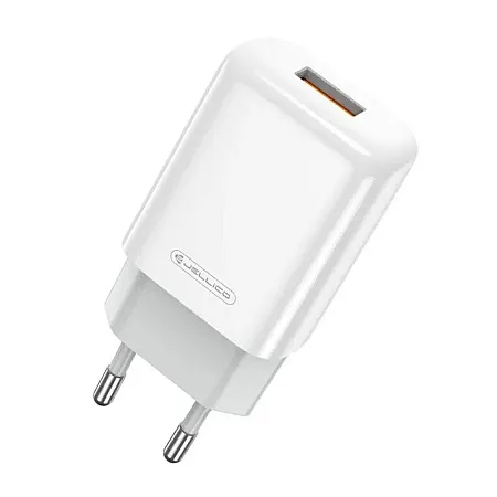 Φορτιστής Jellico EU01 2.4A USB (άσπρο)