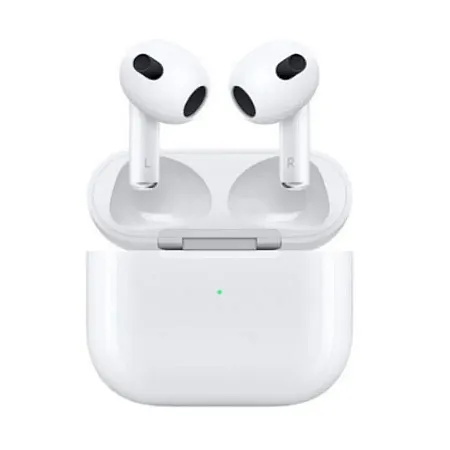 Apple AirPods 3rd Gen With Lightning Charging Case Earbud Bluetooth (άσπρο)