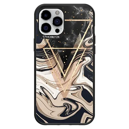 Θήκη για iPhone 12 Pro Max Mobilfox Coffee Lovers Full-Shock  (μαύρο)