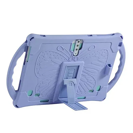 Θήκη για Tablet Universal 10” Σιλικόνης με Grip Στήριξης (λιλά)