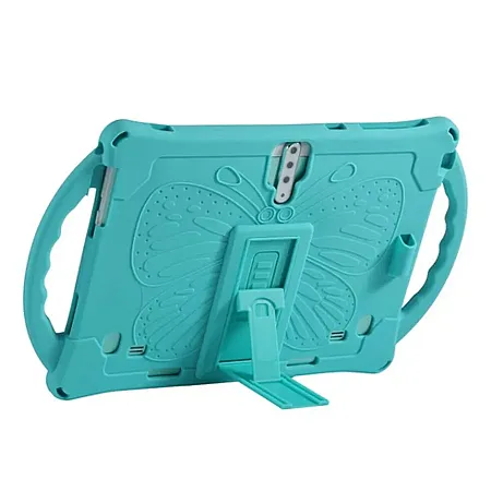 Θήκη για Tablet Universal 10” Σιλικόνης με Grip Στήριξης (light green)
