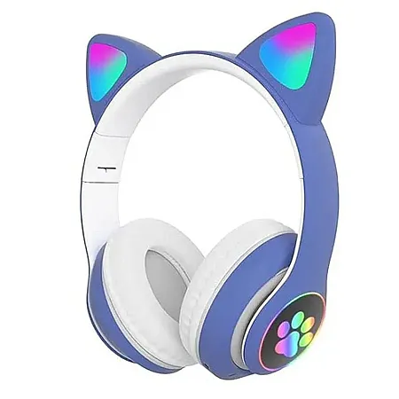 Ακουστικά Κεφαλής STN-28 Bluetooth Headset για Παιδιά (μπλε)