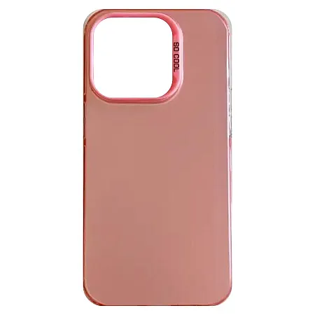 Θήκη για iPhone 15 Frosted TPU Case (ροζ)