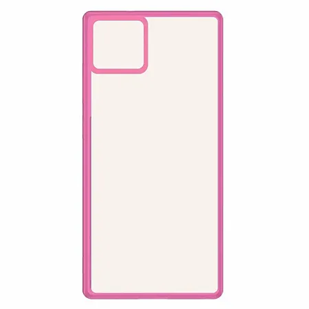 Θήκη για iPhone 14 Pro Max Border Color (φουξ)