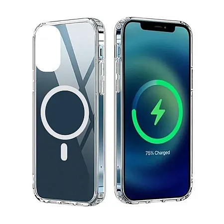 Θήκη για Samsung S23 Plus Mag Safe Back Cover Σιλικόνης (διάφανο)