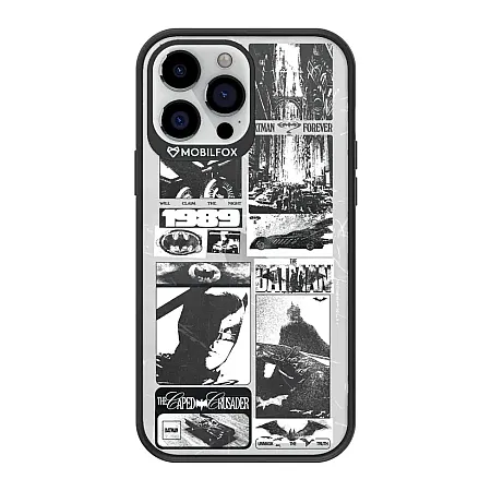 Θήκη για iPhone 11 Pro Max Mobilfox Batman Forever Full-Shock  (μαύρο)