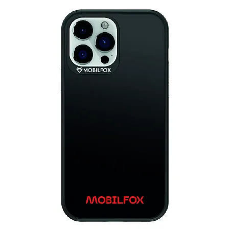 Θήκη για iPhone 14 Pro Mobilfox Black and Red Fox Full-Shock  (μαύρο)