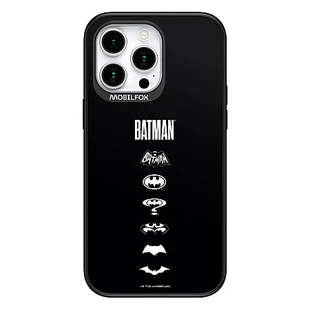 Θήκη για iPhone 13 Pro Max Mobilfox Bat Icons Full-Shock  (μαύρο)