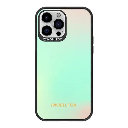 Θήκη για iPhone 13 Pro Mobilfox Pastel Mint Full-Shock  (μαύρο)