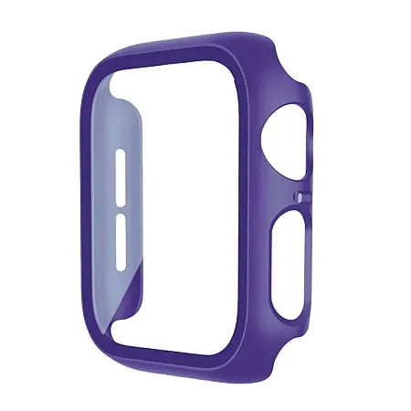 Θήκη για Apple Watch Cover Tempered Glass 44mm (μωβ)