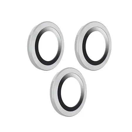 Camera Lens για iPhone 11 Pro / 11 Pro Max / 12 Pro (ασημί)