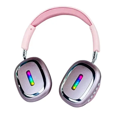 Ασύρματα Ακουστικά Κεφαλής B23 (ροζ)