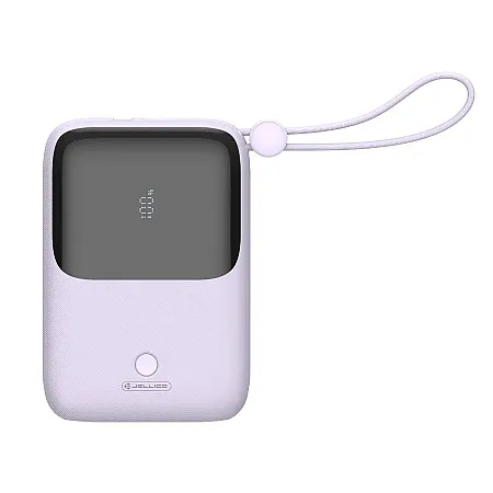Powerbank Jellico ZP1 10000mAh Mini Super Fast (λιλά)