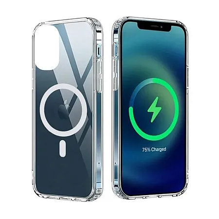 Θήκη για iPhone 16 Plus Mag Safe Back Cover Σιλικόνης (διάφανο)