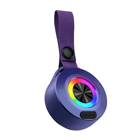 Ασύρματο Mini Ηχείο A232 RGB Φως (μωβ)