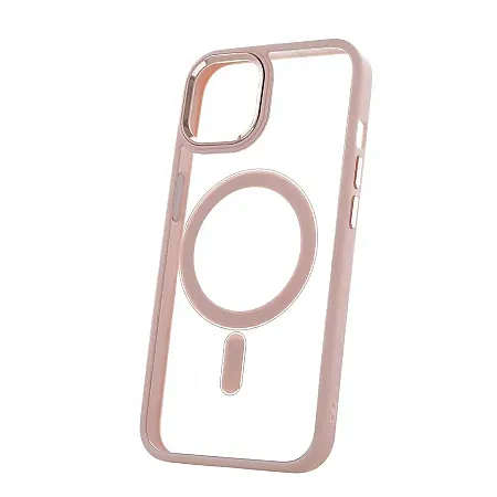 Θήκη για iPhone 16 Plus Satin Clear MagSafe (ροζ)