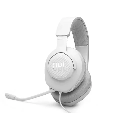 Ενσύρματα Ακουστικά JBL Quantum 100M2 Over-Ear Wired Gaming Headset (άσπρο)