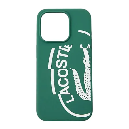Θήκη για iPhone 15 Pro Max Lacoste HC Silicone Oval Logo (LCHCP15XSOVN - πράσινο)
