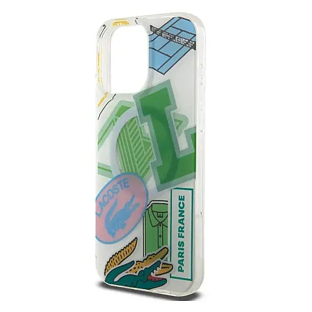 Θήκη για iPhone 15 Pro Lacoste HC Magsafe Double Layer Patchs (LCHMP15LUPAN - πράσινο)