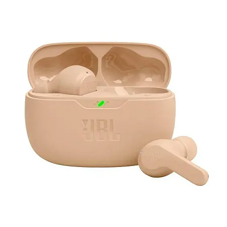 Ασύρματα Ακουστικά JBL Wave Beam In-ear Bluetooth IP54 (μπεζ)